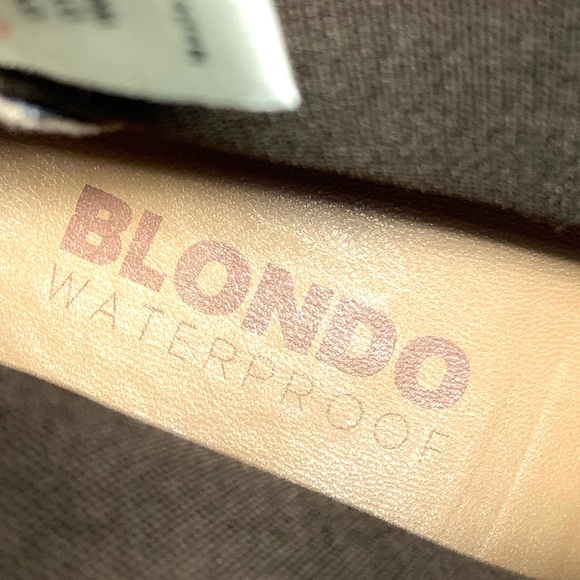 Blondo Dyme Waterproof Brown Suede Lug Sole Chelsea Boots 10 Classic Minimalist - Picture 13 of 16